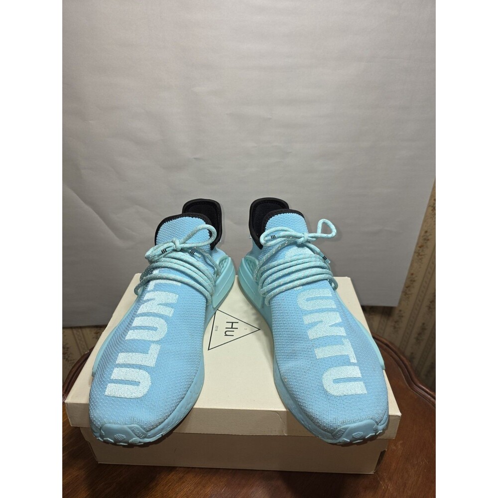 Adidas Pharrell NMD Human Race Aqua Collab - Men's Size 11.5 -